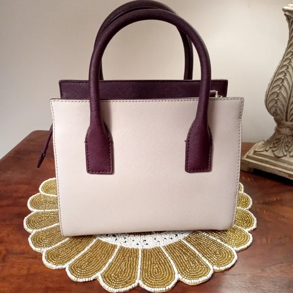 Kate Spade Cameron Street Mini Candace Satchel, RARE Mahogany Colorblock - Picture 3 of 10